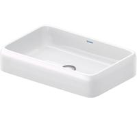 Duravit Qatego lavabo 60x40 cm rectangular para mueble blanco brillante 2383600079