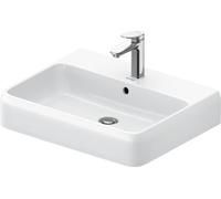 Duravit Qatego lavabo 60x47 cm rectangular para mueble blanco brillante 2382600027