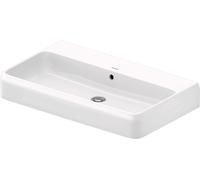 Duravit Qatego lavabo 80x47 cm rectangular para mueble blanco brillante 2382800028