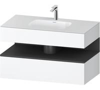 Duravit Qatego lavabo con mueble 100 cm blanco QA4786049180010