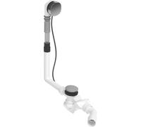 Duravit Quadroval sifón para bañera cromo 792200000001000