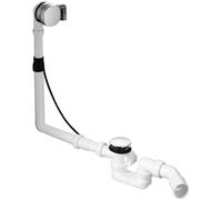 Duravit Quadroval sifón para bañera cromo 792203000001000