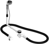 Duravit Quadroval sifón para bañera cromo 792209000001000