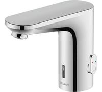 Duravit Sensor 1 mezclador de lavabo electrónico, accionado por pilas, con control de temperatura, cromo de alto brillo, SE1094019010