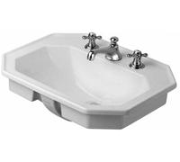 Duravit Seria 1930 lavabo 58x47 cm empotrado blanco 0476580000