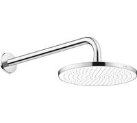 Duravit set de ducha mural 230, cromo blanco alto brillo, UV0752002005