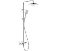Duravit Shower Systems conjunto de ducha a pared con termostato cromo TH4282008010
