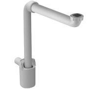 Duravit sifón de lavabo tubular blanco 0050760000