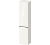 Duravit Sivida armario alto, tirador cromado, bisagra izquierda, 2 puertas, 400x374x1440mm, SV1370L10220000, Color: Blanco brillo intenso