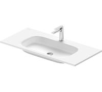 Duravit Sivida lavabo para muebles, 1 agujero para grifo, sin rebosadero, 1020x485mm, blanco seda mate, 2650023200