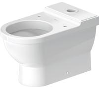 Soporte Duravit WC Kombi Starck 3 65.5cm, para juego de conexión Vario, blanco, 01280900001, Color: Blanco con Wondergliss