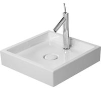 Cuenca superior de Duravit Starck 1, 47cm, pulido, 038747, sin agujero para el grifo, 0387470028, Color: Blanco