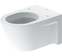 Duravit Starck 2 inodoro suspendido, 540mm, lavavajillas, 25340900001, Color: Blanco con Wondergliss