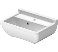 Lavabo de mano Duravit Starck 3 45cm, con rebosadero, 0750450000, Color: Blanco