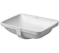 Duravit Starck 3 lavabo 49x36.5 cm rectangular bajo encimera blanco 0305490000