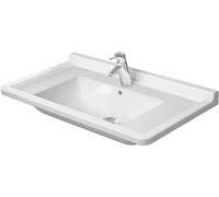 Lavabo para muebles Duravit Starck 3 85cm, 1 agujero para grifo, 0304800000, Color: Blanco