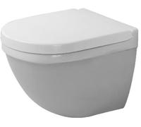 Duravit Starck 3 taza de inodoro suspendido sin reborde blanco 2227092000