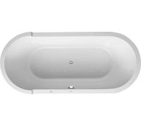 Duravit Starck bañera de hidromasaje Ovale, independiente, Air-System, 1800x800mm, 760010000AS0000