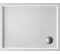 Duravit Starck Slimline plato de ducha rectangular 100x80 cm blanco 720119000000001