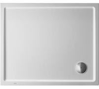 Duravit Starck Slimline plato de ducha rectangular 90x80 cm blanco 720118000000001