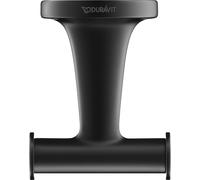Duravit Starck T gancho para toallas, doble, 0099304600, color: negro mate