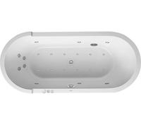 Duravit Starck Whirlpool Oval, independiente, Combi-System P, 1800x800mm,