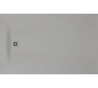 Duravit Sustano plato de ducha 1600x1000mm, 720286630000000, Color: Gris claro mate