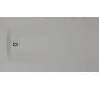 Duravit Sustano platos de ducha 1600x900mm, 720285630000000, Color: Gris claro mate