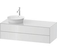 Duravit White Tulip armario 130x55x40.8 cm suspendido, para lavabo blanco WT4987L8585