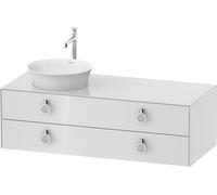 Duravit White Tulip armario 130x55x40.8 cm suspendido, para lavabo blanco WT4992L8585