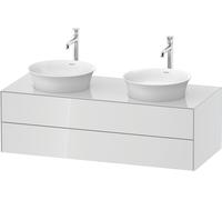 Duravit White Tulip armario 130x55x40.8 cm suspendido, para lavabo blanco WT4988B8585