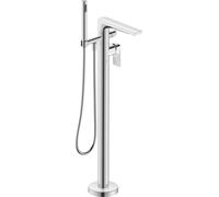 Duravit Tulum grifo de bañera y ducha en suelo cromo TU5250000010