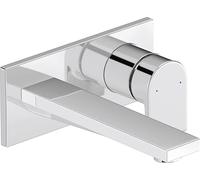 Duravit Tulum lavabo mezclador, oculto, proyección 171mm, TU1070004, TU1070004010, Color: cromo