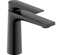 Duravit Tulum mezclador de lavabo M FreshStart, sin juego de desagüe, 135mm de proyección, TU1021002046, Color: Negro Mate
