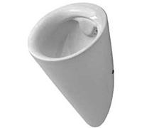 Duravit Urinal Starck 1, sin tapa, sin mosca, 08343200001, Color: Blanco