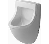Duravit Urinal Starck 3, entrada desde atrás, aspiración, sin tapa, blanco,
