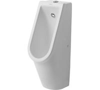 Duravit Urinario Starck 3, entrada por arriba, incluyendo boquilla de lavado, sin tapa, 08262500001, Color: Blanco con Wondergliss