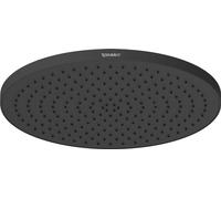 Duravit ducha de techo 1jet 230 Minusflow, UV0662017046, Color: Negro Mate