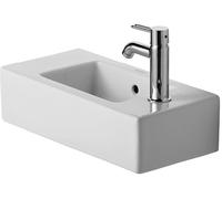 Duravit Vero lavabo 50x25 cm rectangular para mueble blanco 07035000081