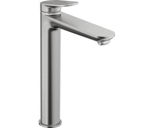 Duravit WA1040002070 Wave - Grifo de lavabo (acero inoxidable cepillado)