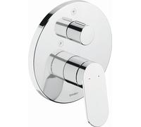 Duravit Wave grifo de bañera y ducha empotrado cromo WA4210012010