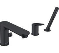 Duravit Wave grifo de bañera y ducha en bañera negro WA5260000046