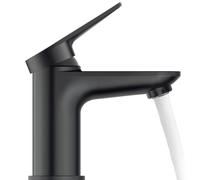 Duravit WA1010002046 Wave - Grifo para lavabo (acabado mate), color negro