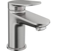 Duravit WA1010002070 Wave - Grifo de lavabo (acero inoxidable cepillado)