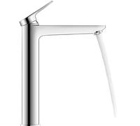 Duravit Wave Mezclador monomando de lavabo, proyección 176 mm, sin juego de desagüe, WA1040002010, Color: Cromo alto brillo