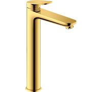 Duravit Wave Mezclador monomando de lavabo, proyección 176 mm, sin juego de desagüe, WA1040002034, Color: Oro pulido