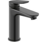 Duravit Wave Mezclador monomando para lavabo M sin varilla de tracción, Negro Ma