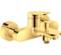Duravit Wave mezclador monomando visto para bañera, 178 mm de proyección, WA5230000034, Color: Oro pulido