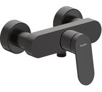 Duravit WA4230000046 Wave - Grifo de ducha, color negro mate