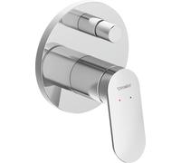 Duravit Wave Set monomando empotrado, 2 grifos, WA4210008004, Color: bronce cepillado